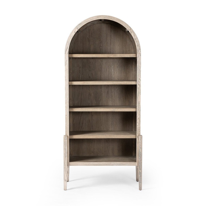 Tolle Bookcase – Rustic White Solid