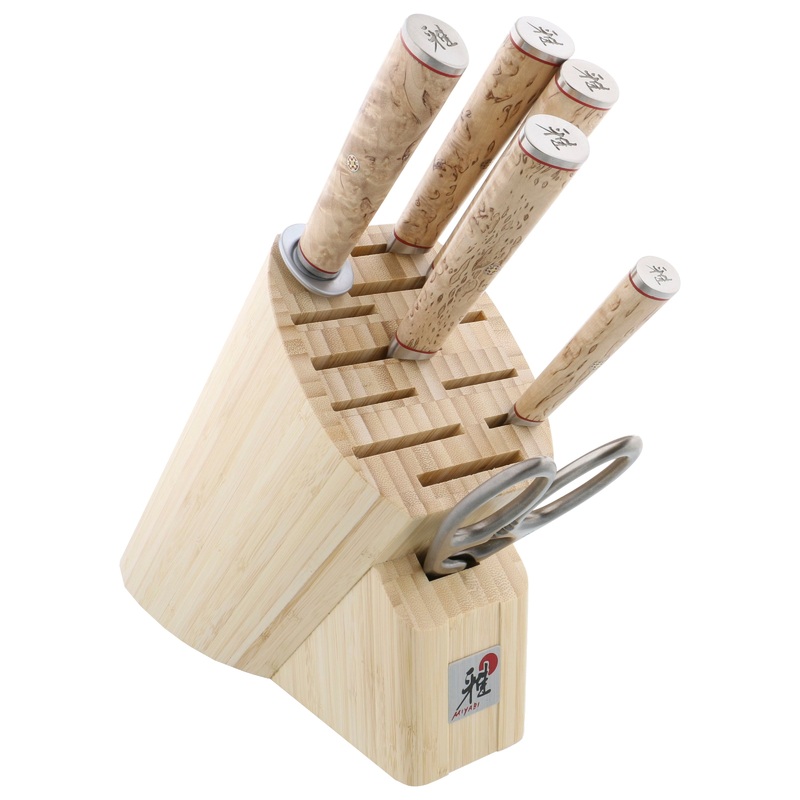 Birchwood SG2 – 7pc Knife Block Set