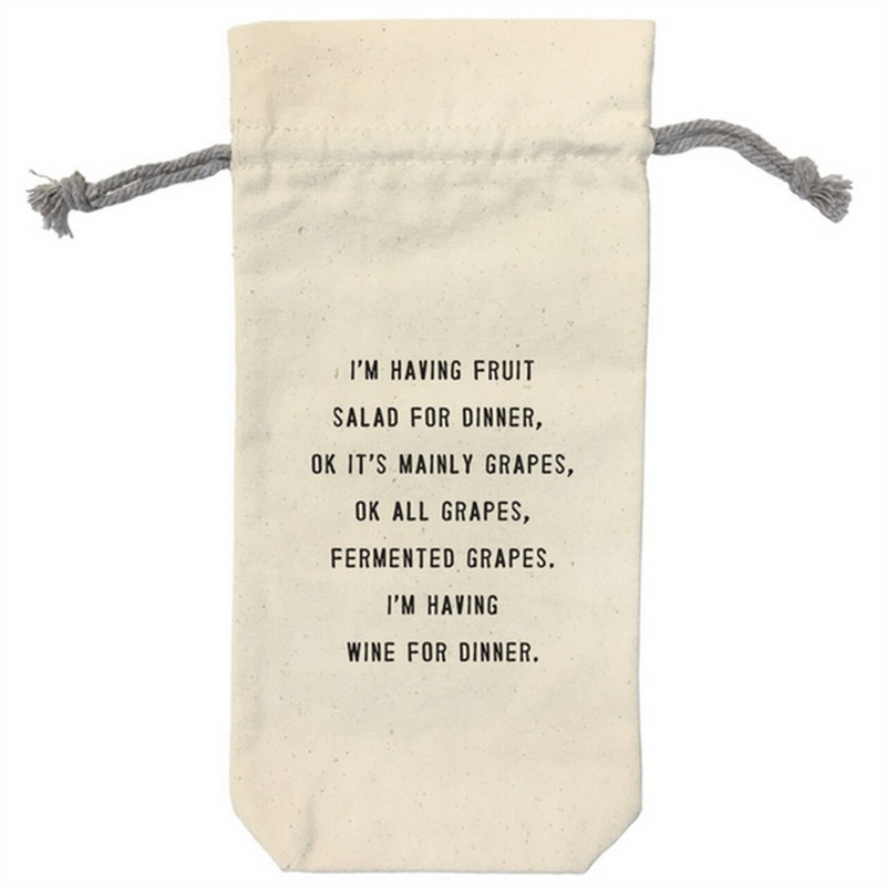 Canvas Wine Bags
