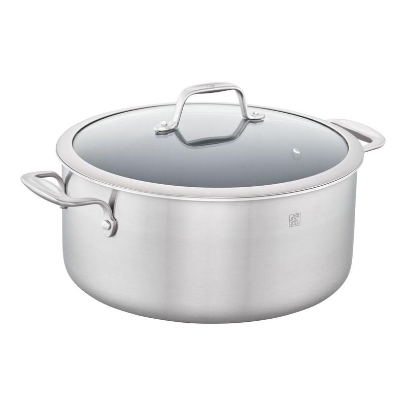 Spirit 3-Ply Ceramic Nonstick – 8-qt Stainless Steel Ceramic Nonstick Stock Pot