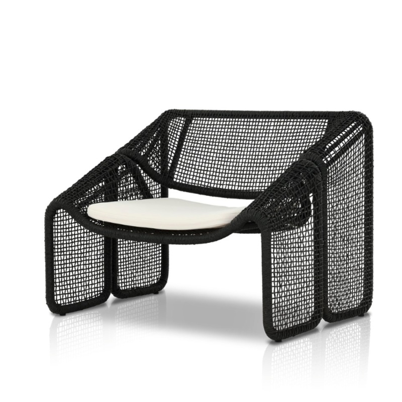 Selma Outdoor Chair – Faux Black Hyacinth