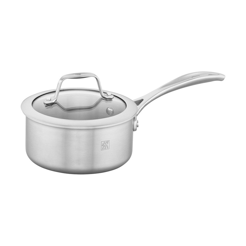 Spirit 3-Ply  – 1-qt Stainless Steel Saucepan