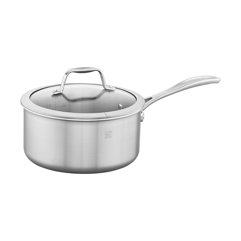 Spirit 3-Ply  – 3-qt Stainless Steel Saucepan