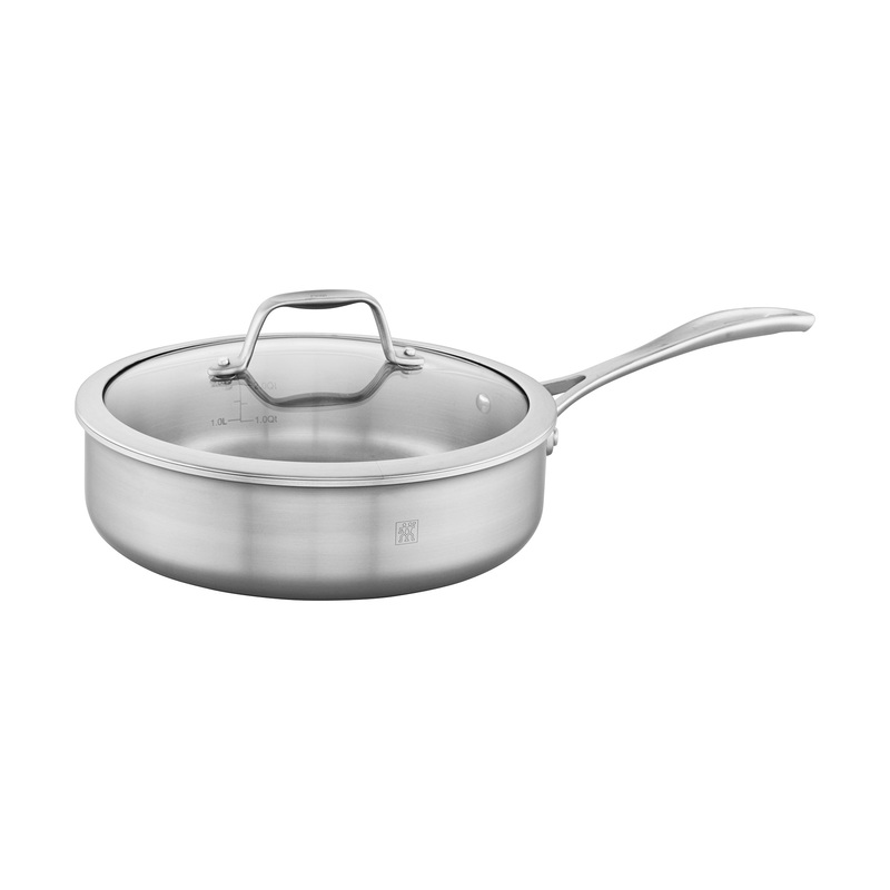 Spirit 3-Ply  – 3-qt Stainless Steel Saut Pan