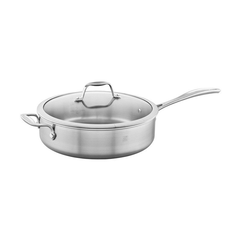 Spirit 3-Ply  – 5-qt Stainless Steel Saut Pan
