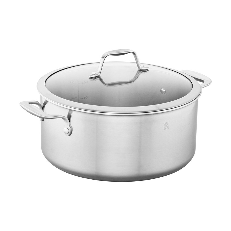 Spirit 3-Ply  – 8-qt Stainless Steel Dutch Oven