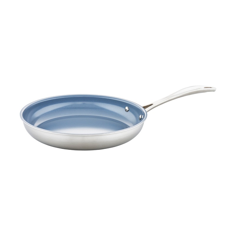 Spirit 3-Ply Ceramic Nonstick – 10″ Stainless Steel Ceramic Nonstick Fry Pan