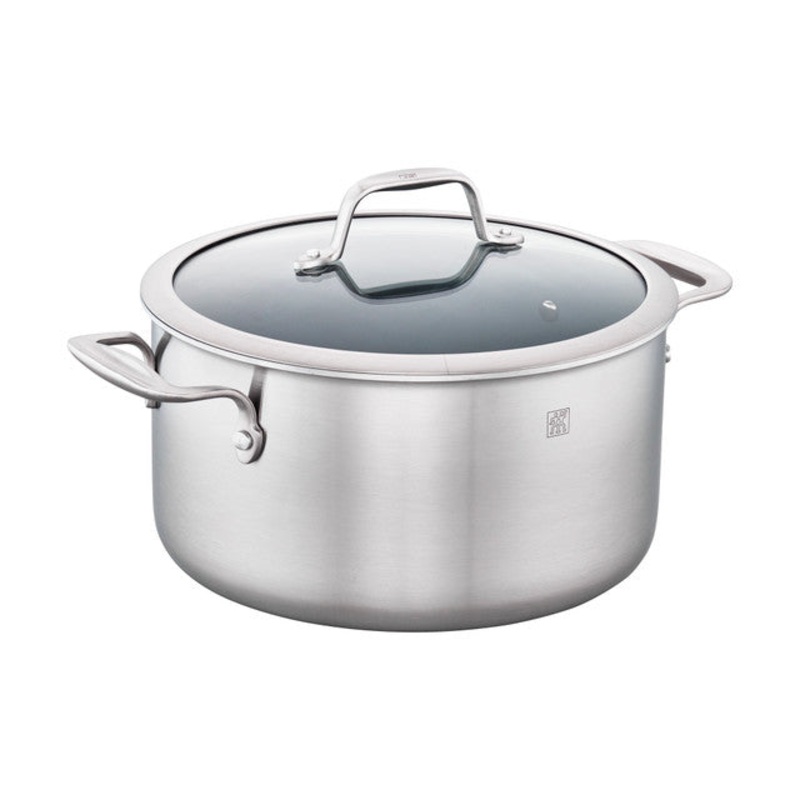 Spirit 3-Ply Ceramic Nonstick – 6-qt Stainless Steel Ceramic Nonstick Dutch Oven
