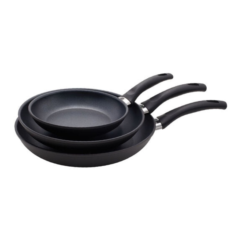 Arezzo – 3 PC Aluminum Nonstick Fry Pan Set
