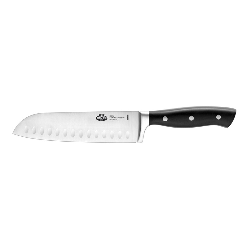 Brenta – 7″ Hollow Edge Santoku Knife