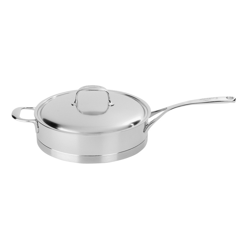 Atlantis – 3-qt Stainless Steel Saut Pan with Helper Handle
