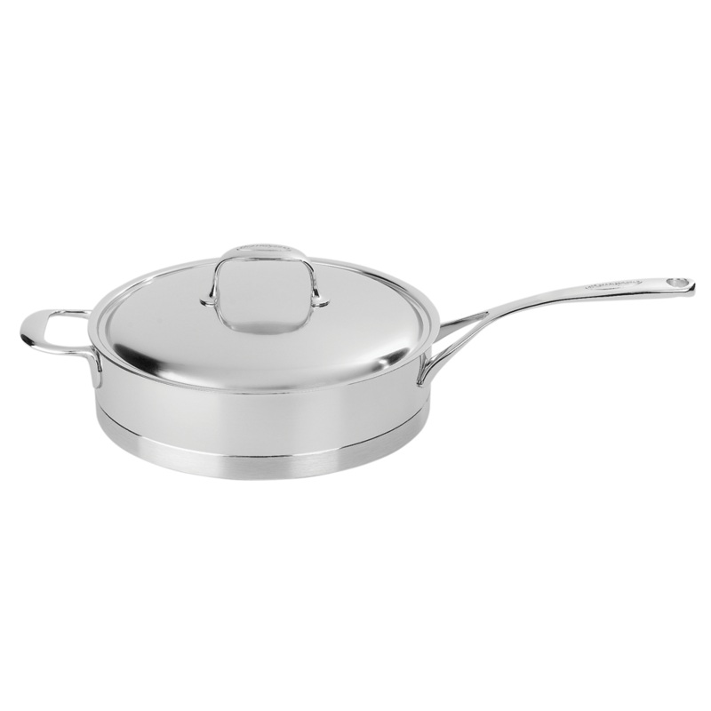 Atlantis – 5.1-qt Stainless Steel Saut Pan with Helper Handle