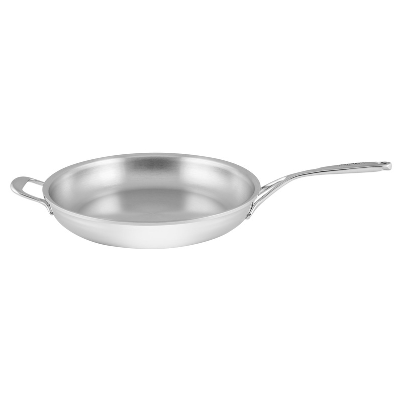 Atlantis – Proline 12.5″ Stainless Steel Fry Pan with Helper Handle