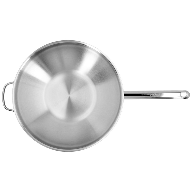 Specialties 12.5″ Flat Bottom Wok with Helper Handle