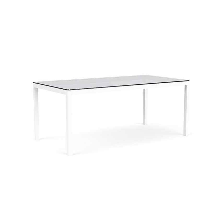 Cape Outdoor Dining Table – White – IN STOCK