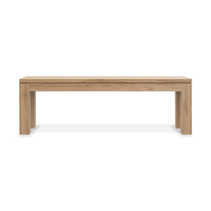 Straight Bench – Oak – 79″ – IN STOCK
