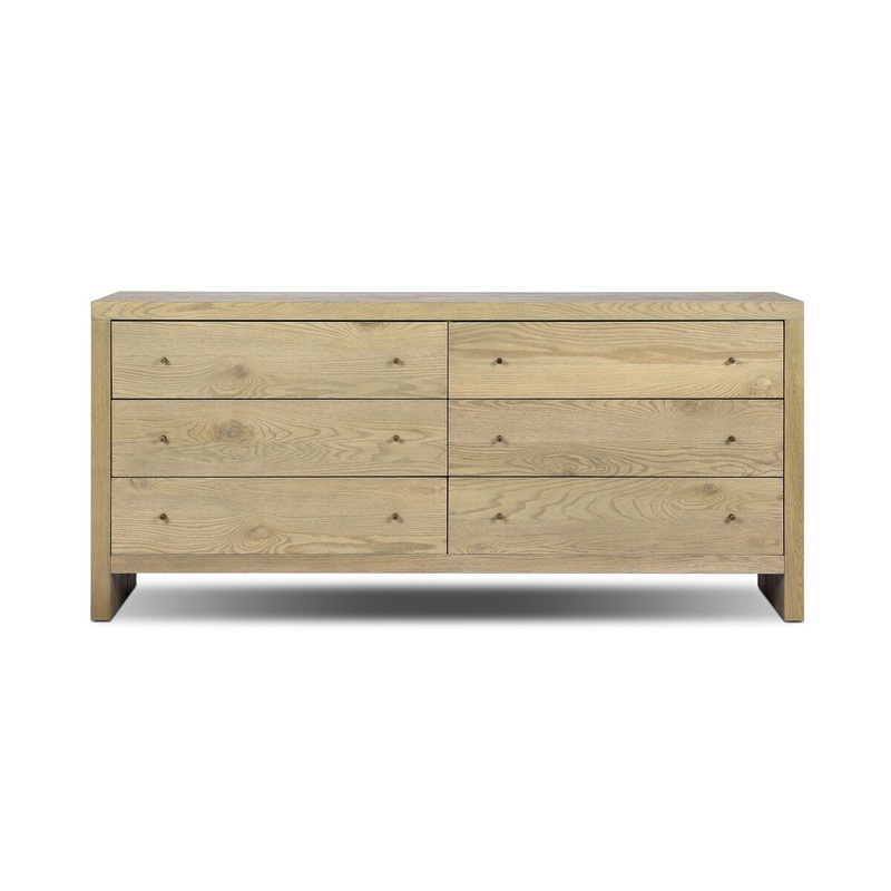 Torrington 6 Drawer Dresser – Sandy Oak Resawn