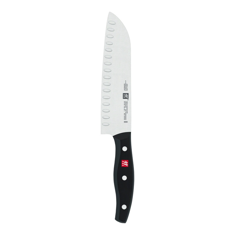 TWIN Signature – 7″ Hollow Edge Santoku Knife