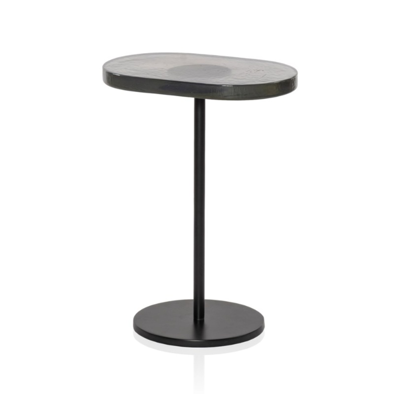 Vinia End Table – Iron Matte Black