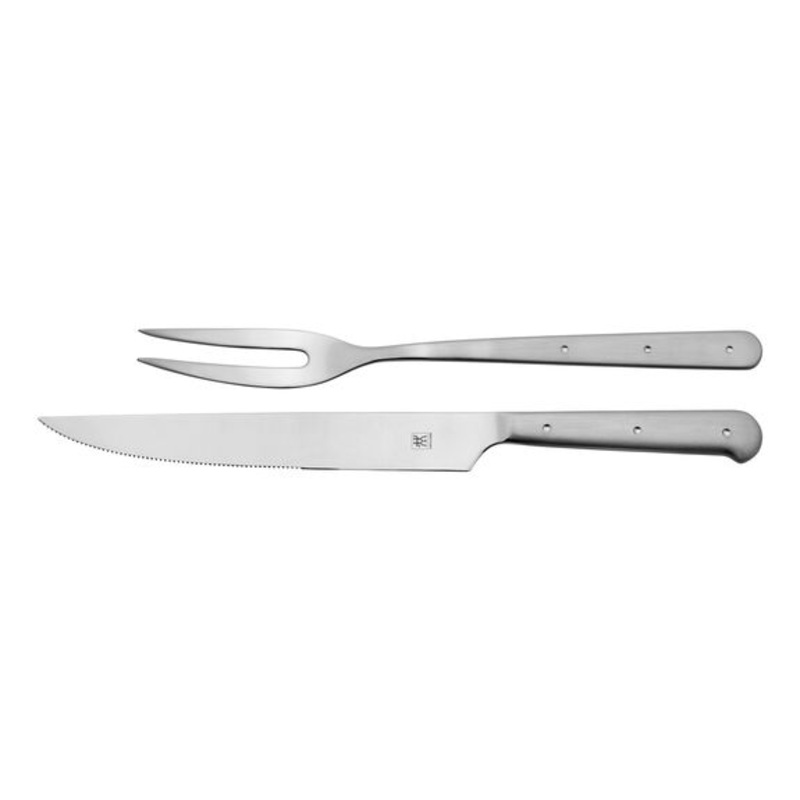 Carving Set  – Porterhouse 2pc Stainless Steel Carving  Knife and Fork Set