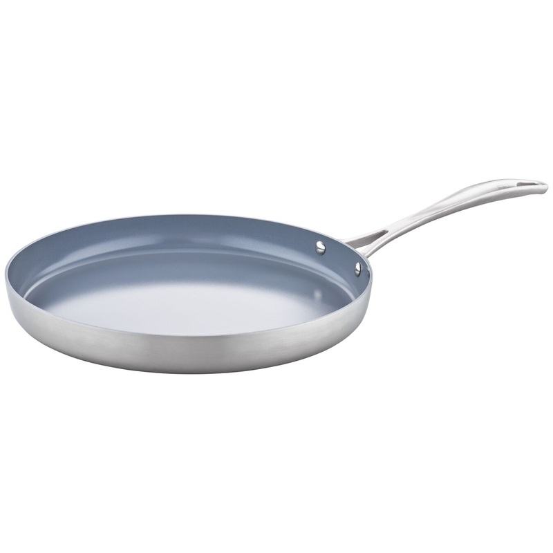 Spirit 3-Ply Ceramic Nonstick – 12″ Stainless Steel Ceramic Nonstick Griddle