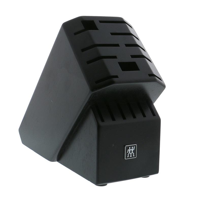 Storage – Pro Rubberwood Black 16-slot Block