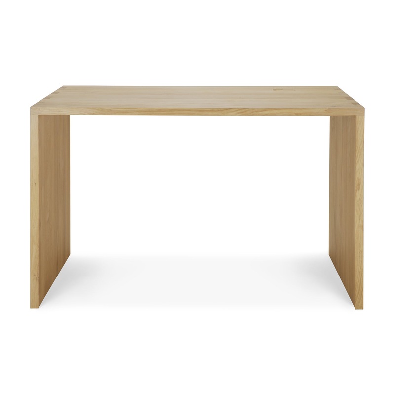 U desk,55″ – Oak
