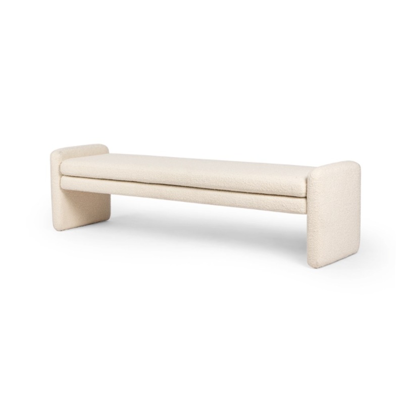 Serena Accent Bench – Durham Cream