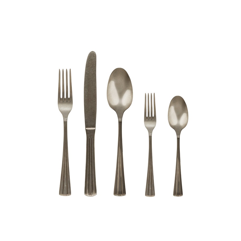 Vime  Flatware 20 pieces – Anthracite oxyd
