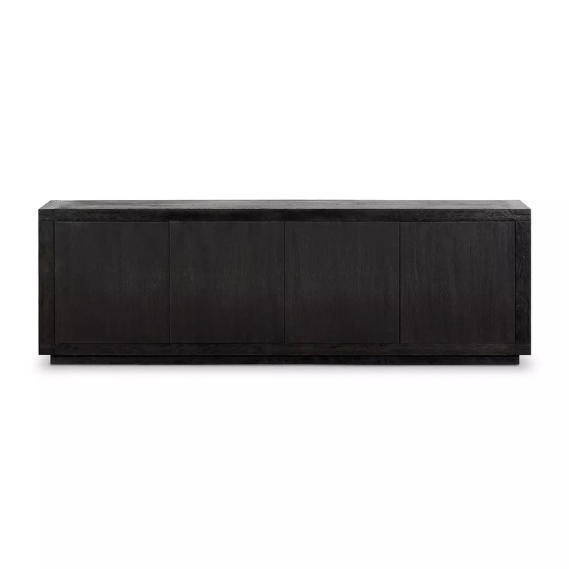 Warby Sideboard – Worn Black Oak