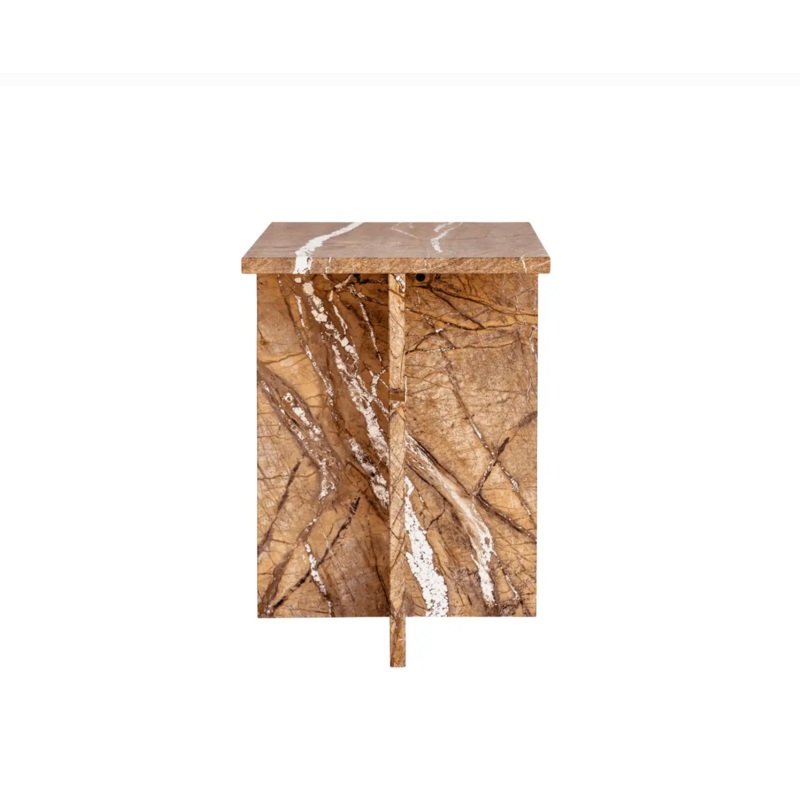 Blair Accent Table Golden Forest Marble