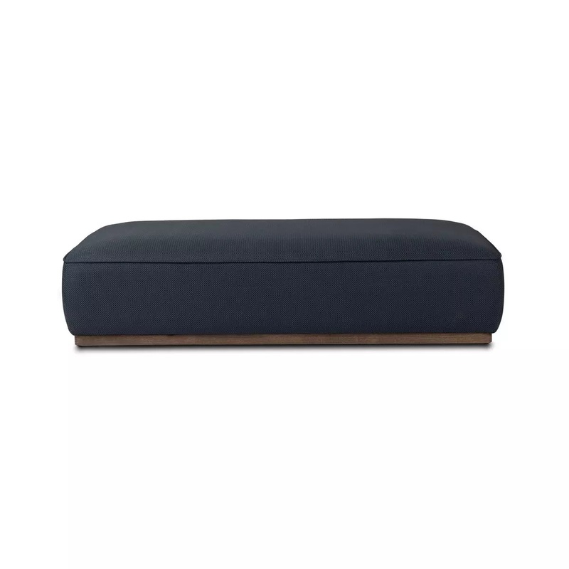 Sinclair Cocktail Ottoman – Fresno Cobalt