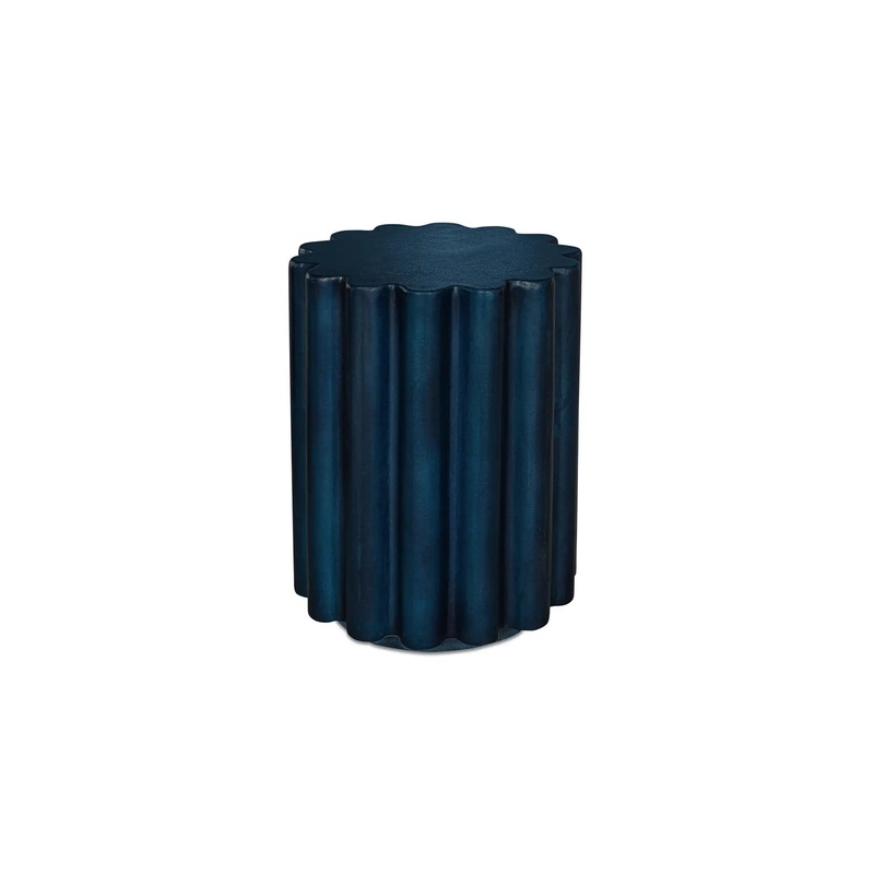 Taffy Accent Table Navy Blue