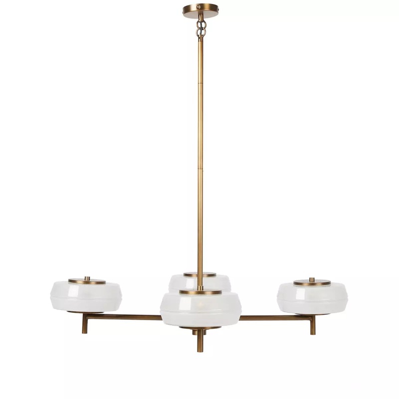 Tayden Chandelier – Antique Brass Iron