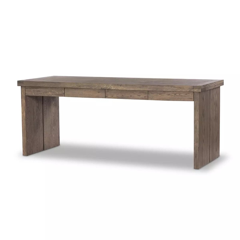 Warby Desk – Worn Oak Veneer