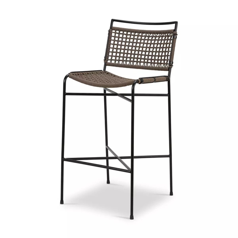 Wharton Outdoor Bar Stool – Earth Rope