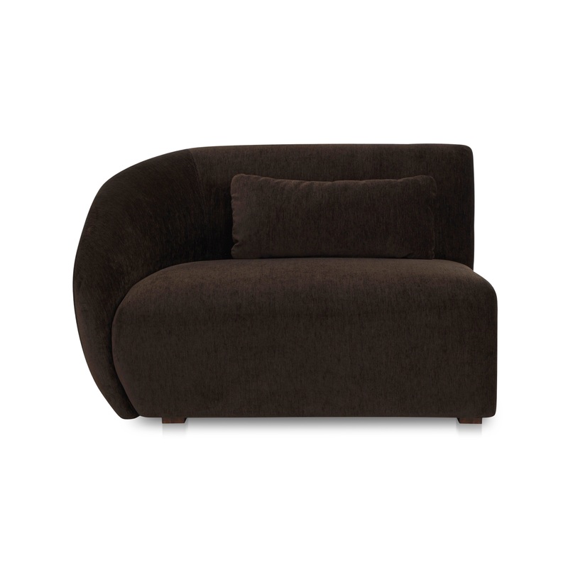 Amelia Left Arm Facing Chair – Espresso