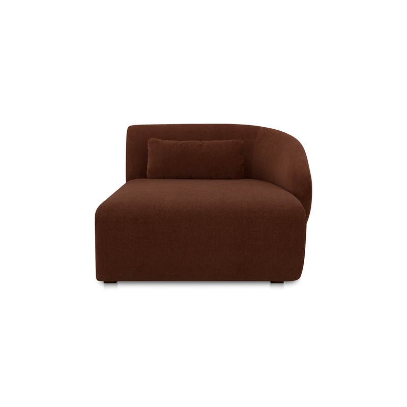 Amelia Right Arm Facing Chaise – Chestnut
