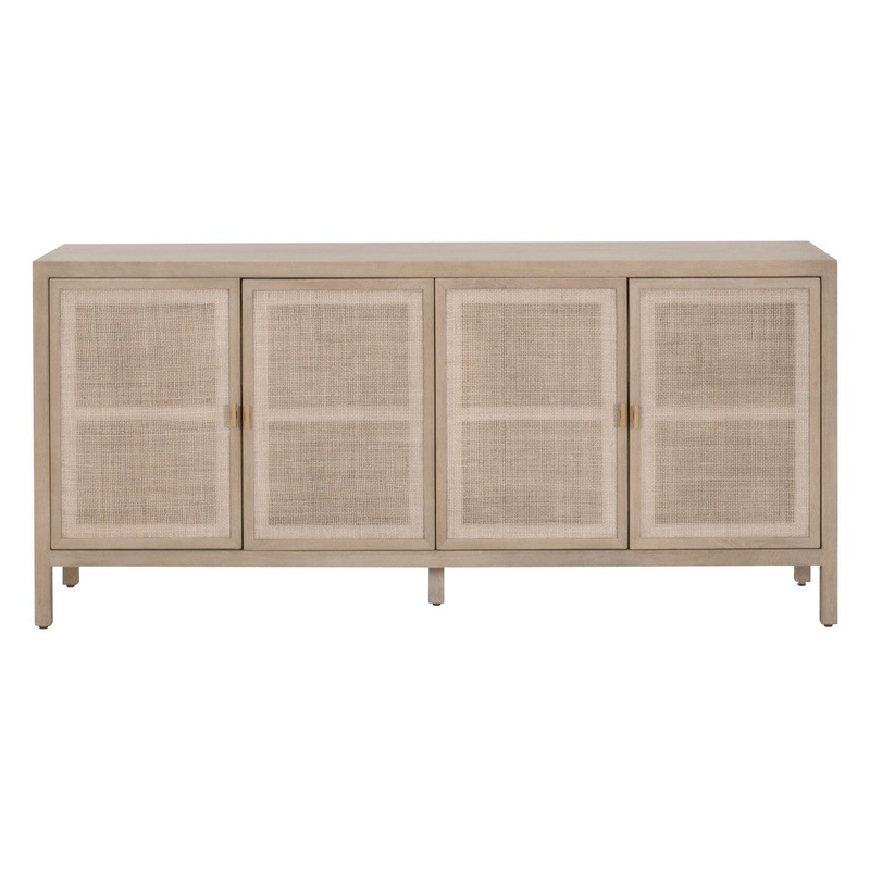 Carina Media Sideboard – Smoke Gray Oak