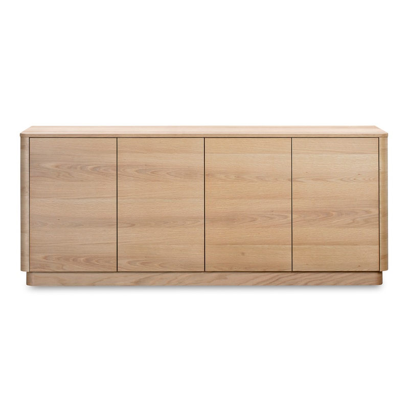 Round Off Sideboard Natural Oak