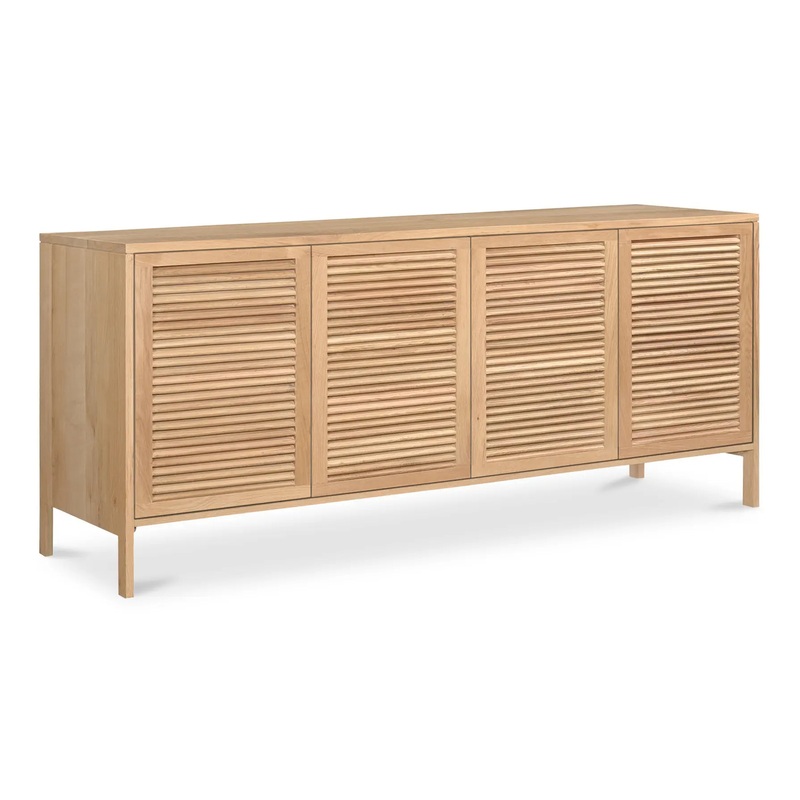 Teeda 4 Door Sideboard – Natural