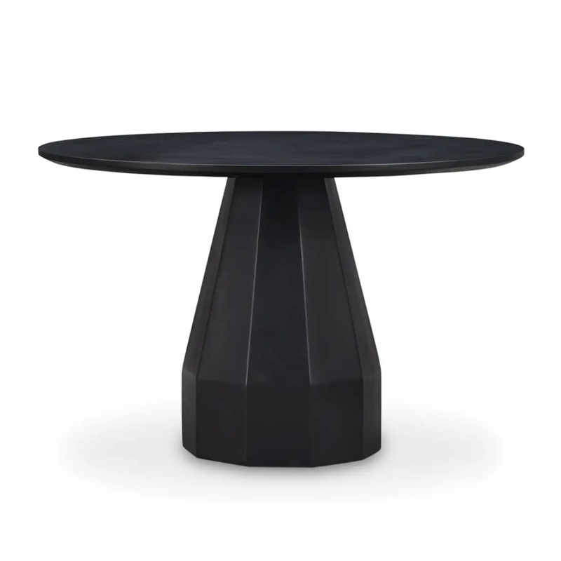 Templo Outdoor Dining Table – Black