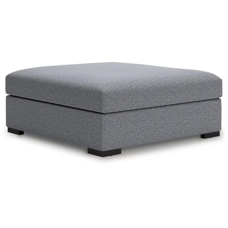 Bealton – Salt And Pepper – Oversized Accent Ottoman