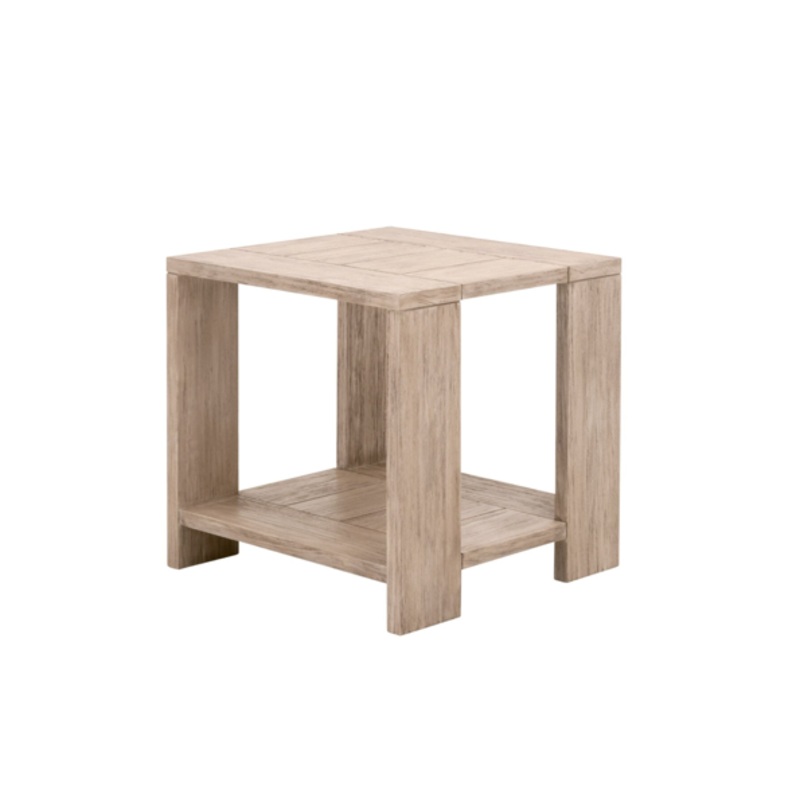 Sur Outdoor End Table – Weather Ever Teak