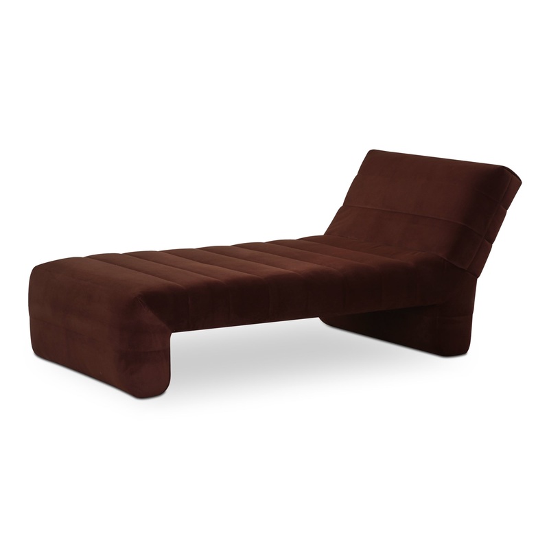 Verity Chaise Warm Brown
