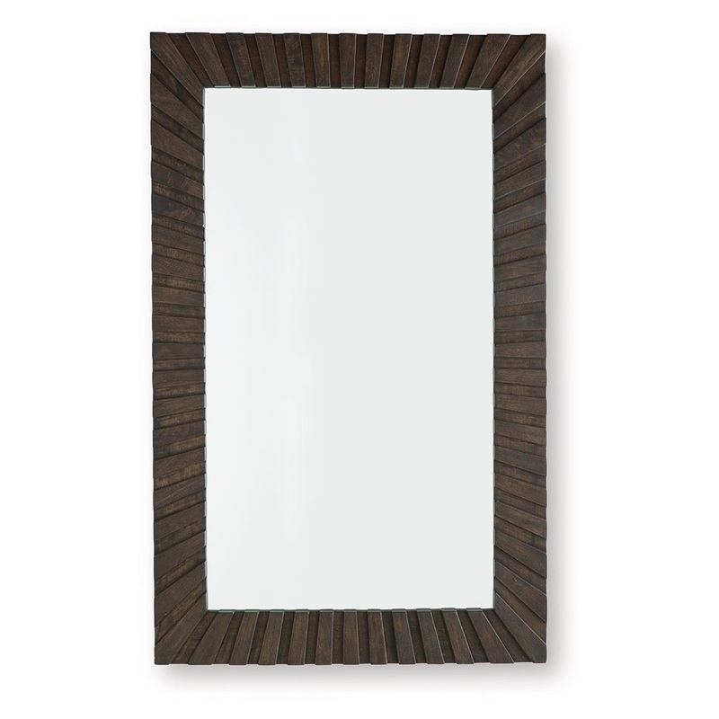 Advin – Dark Brown – Accent Mirror