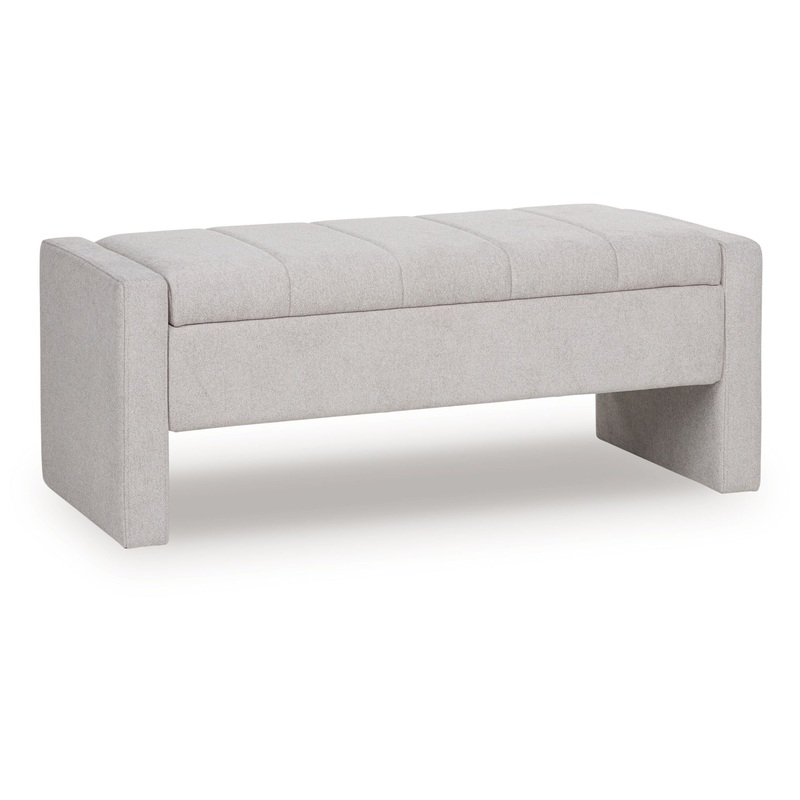 Akselman – Gray – Storage Bench