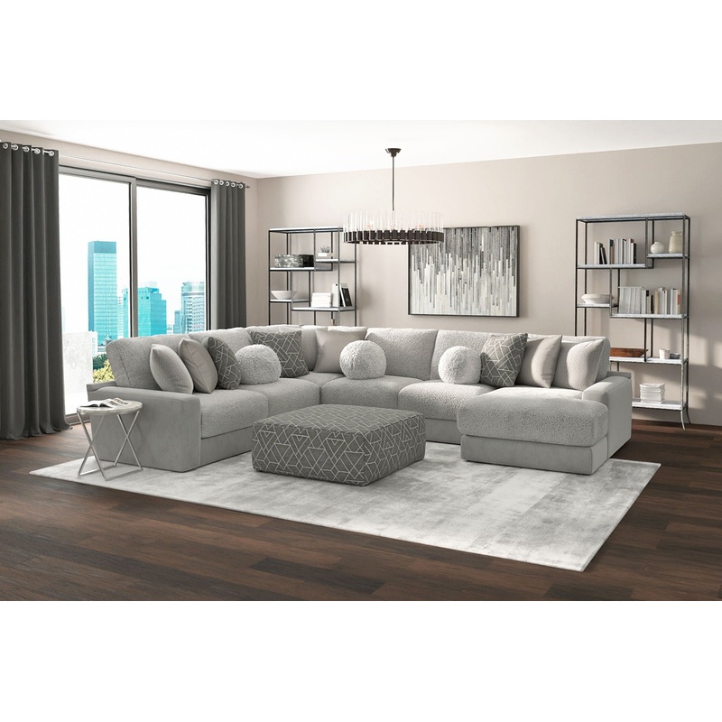 Canyon – Cocktail Ottoman – Zinc