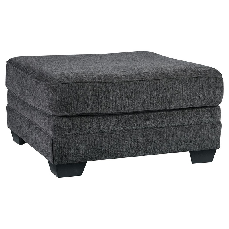 Tracling – Slate – Oversized Accent Ottoman