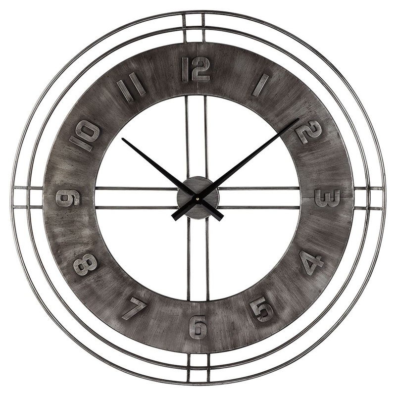 Ana Sofia – Antique Gray – Wall Clock